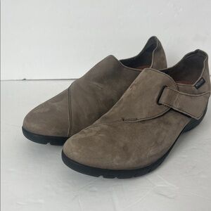 Mephisto Mobils Isalia Taupe Nubuck Comfort Walking Shoes – sz 8.5